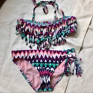 Roxy Swimsuit Halter Bikini